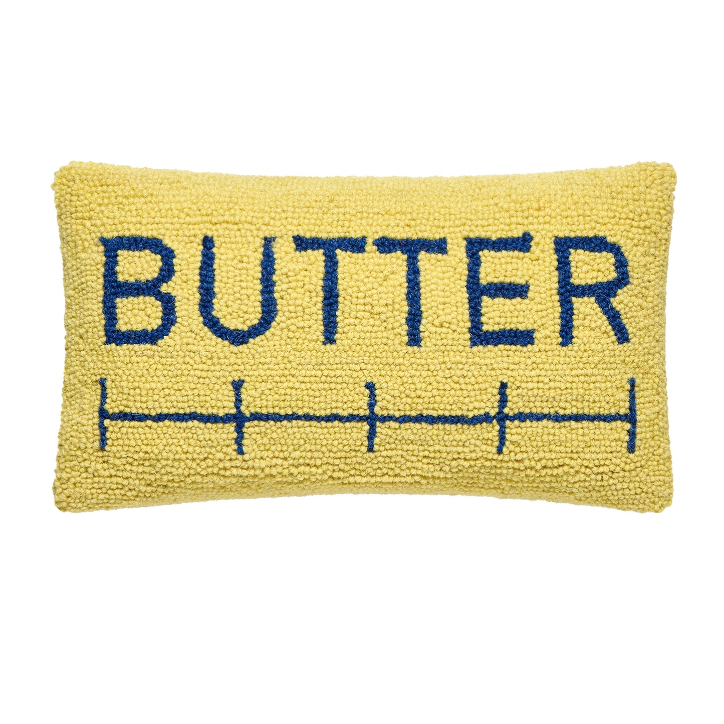 Yellow Butter Baking Small Throw Pillow