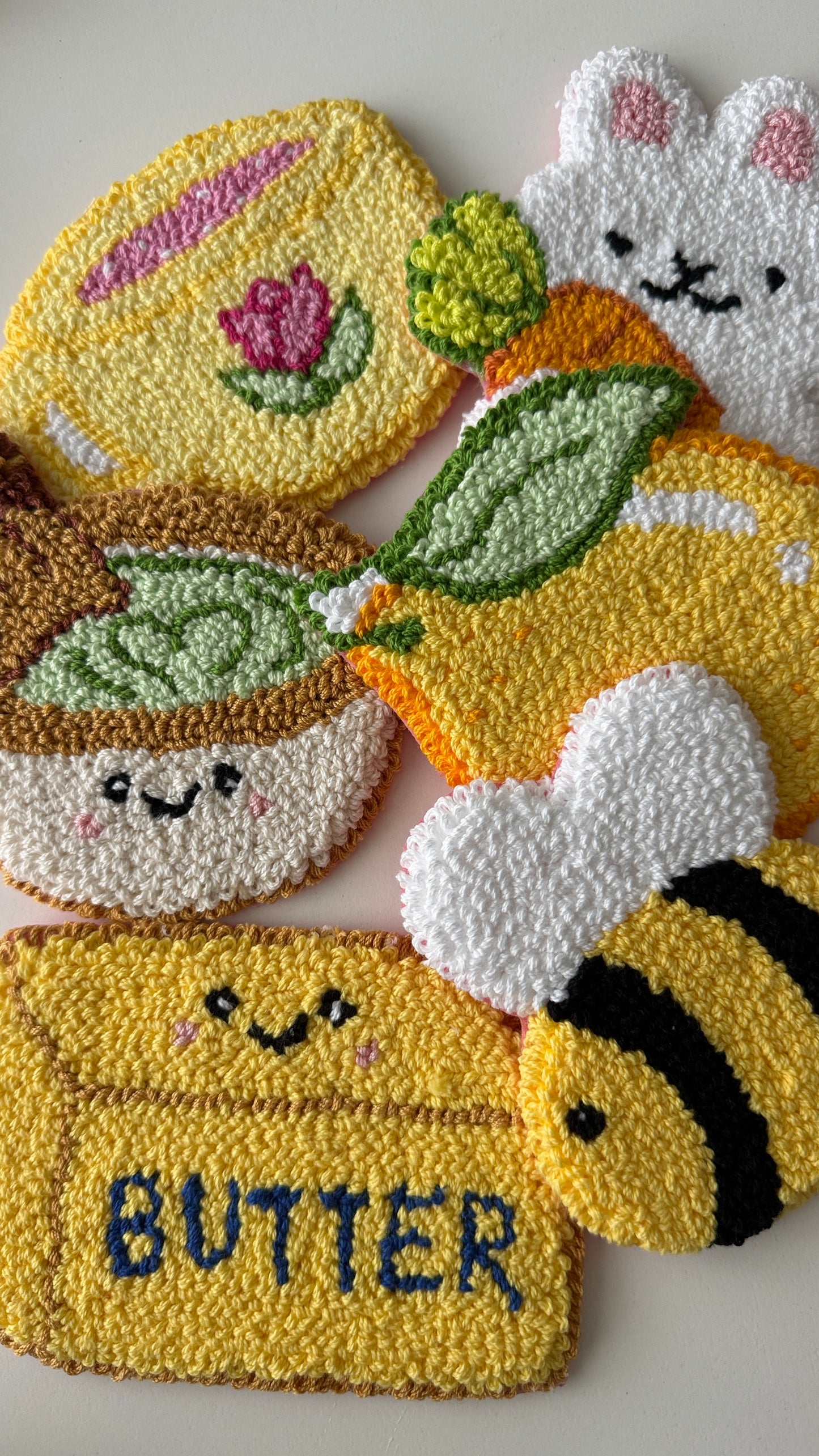 Spring Mug Rug Coaster