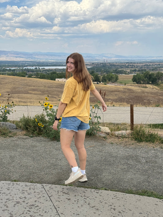 Yellow Monochromatic Sunflower Tshirt