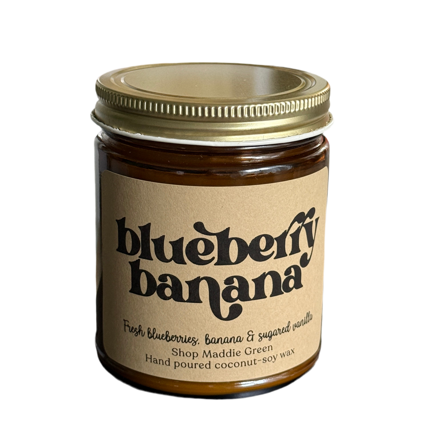 Blueberry Banana Soy Candle