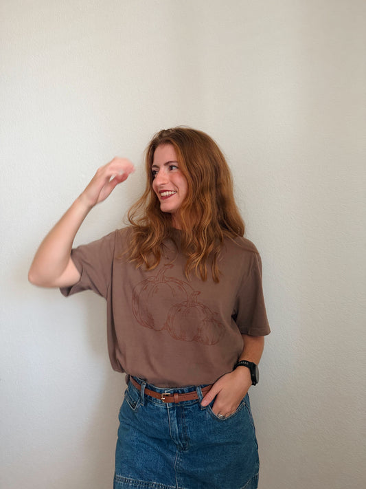 Pumpkin Espresso Brown T-Shirt
