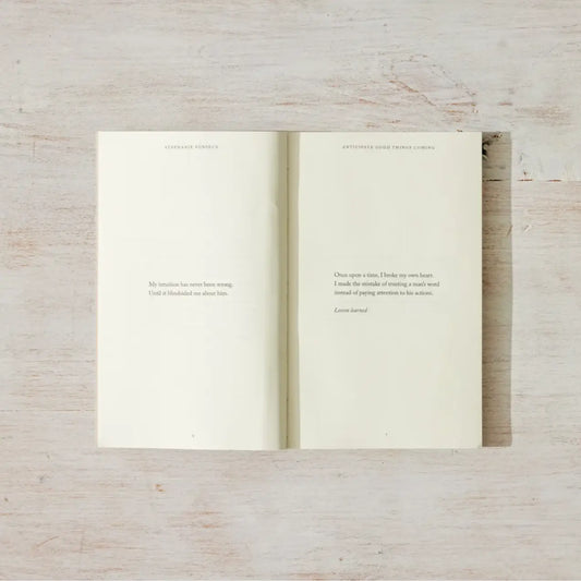 Anticipate Good Things Book