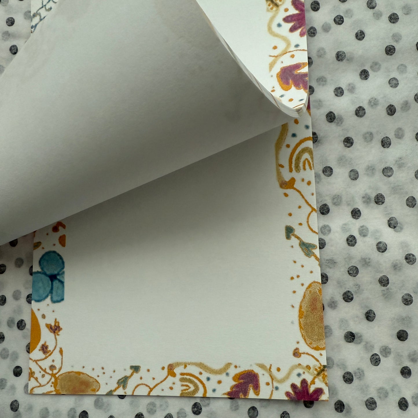 4x6 Sunshine Floral Sticky Notepad