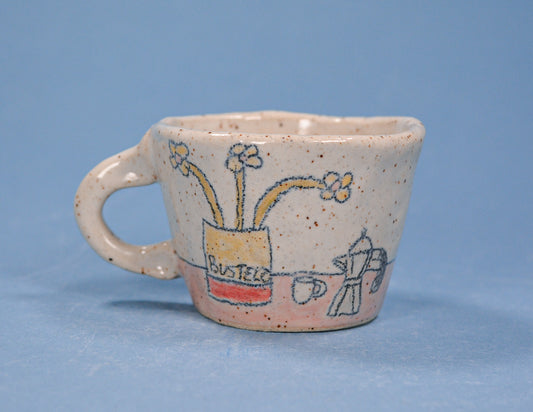 Handmade Coffee Ceramic Espresso Cup 2-4 oz