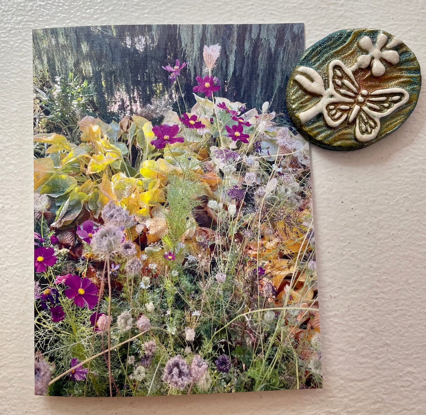 Seasons Meadow Original Photography Single Nature Greeting Card with Kraft Envelope