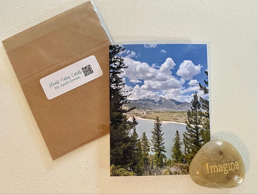 Sapphire Point Original Photography Greeting Card with Kraft Envelope