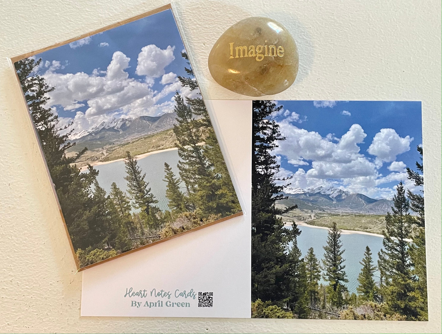 Sapphire Point Original Photography Greeting Card with Kraft Envelope
