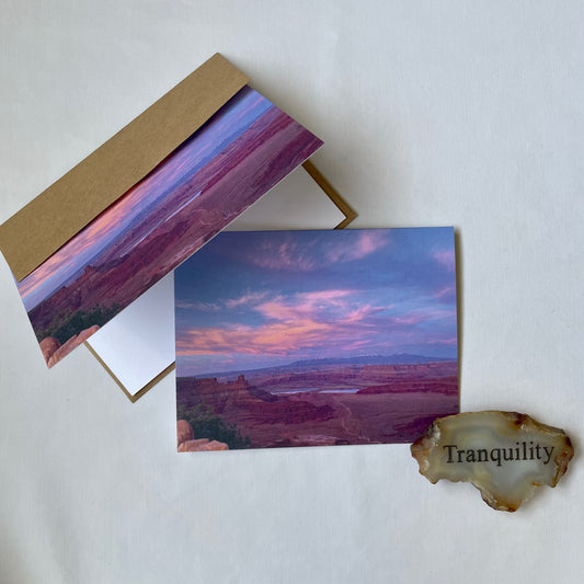 Desert Dreams Moab Collection Original Nature Photography Greeting Card Boxed Set of 6 with White Envelopes