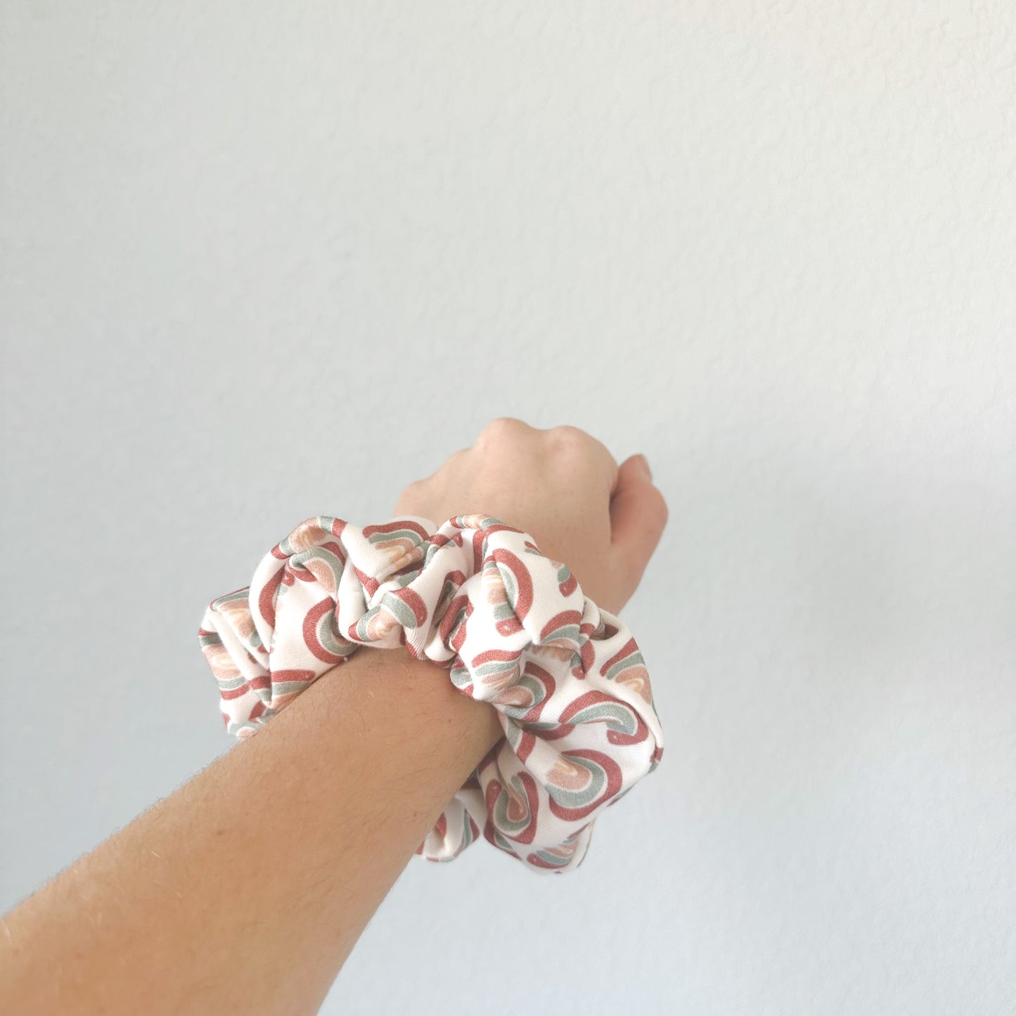 Rainbow Jumbo Signature Scrunchie