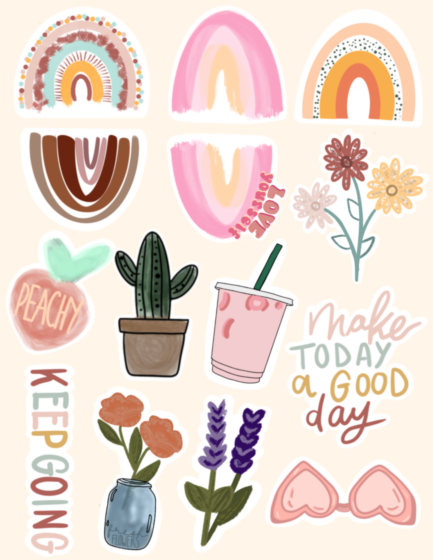 Mystery FULL Size Waterproof Vinyl Sticker Pack