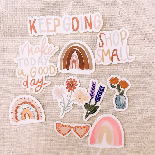 Mystery MINI Waterproof Vinyl Sticker Pack