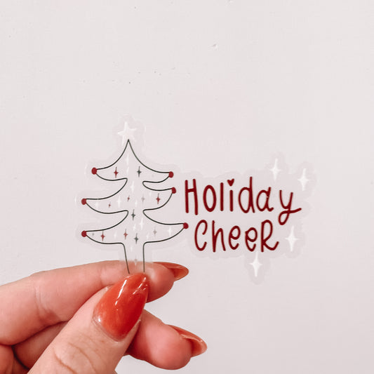 Winter & Christmas Favorites Waterproof Vinyl Stickers