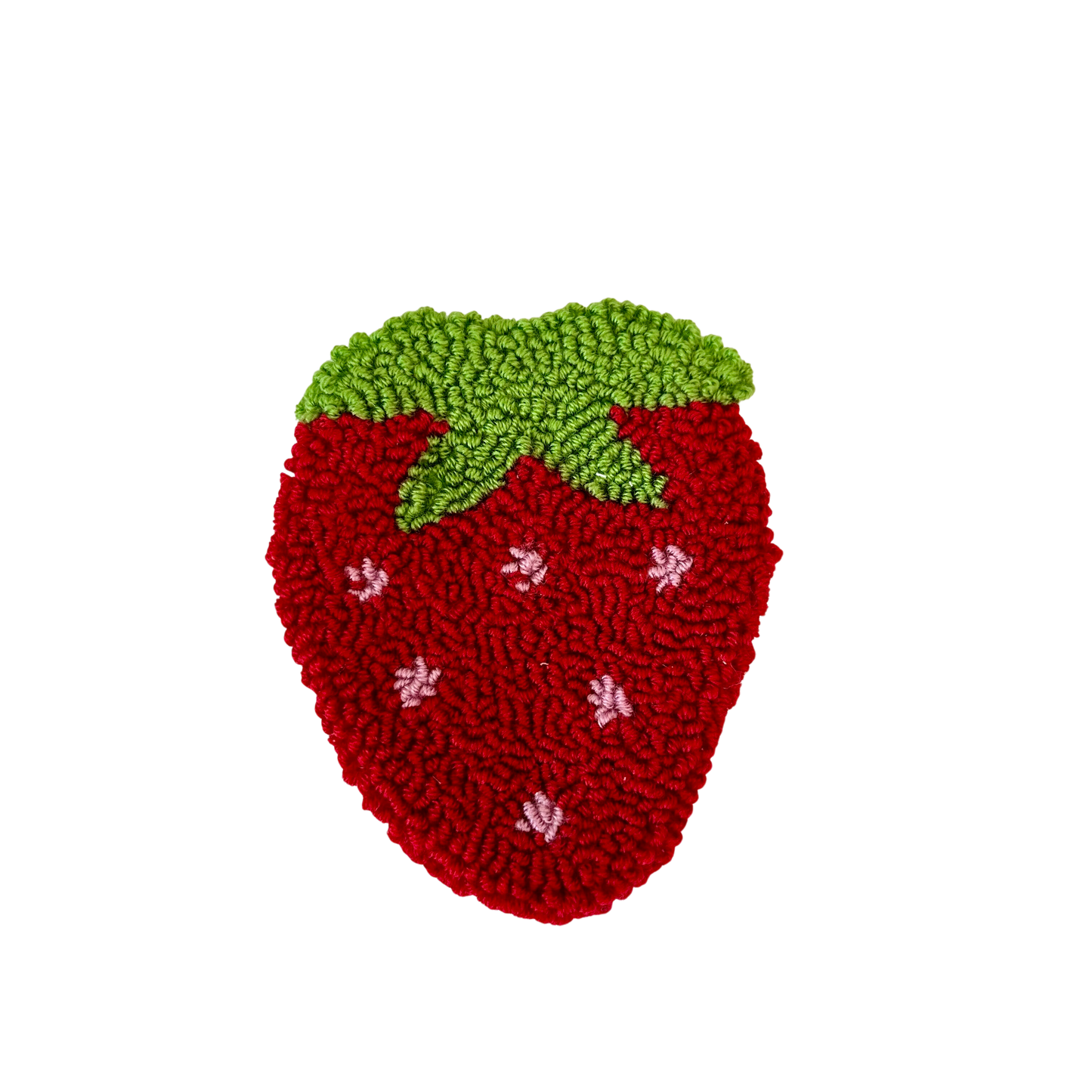 Strawberry Mug Rug