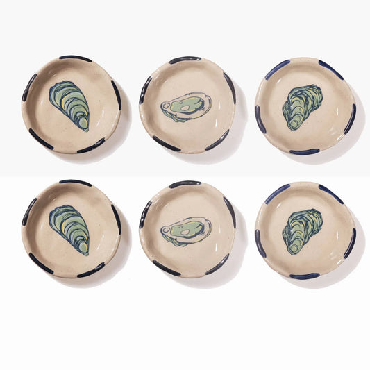 Oyster Ceramic Trinket Trays