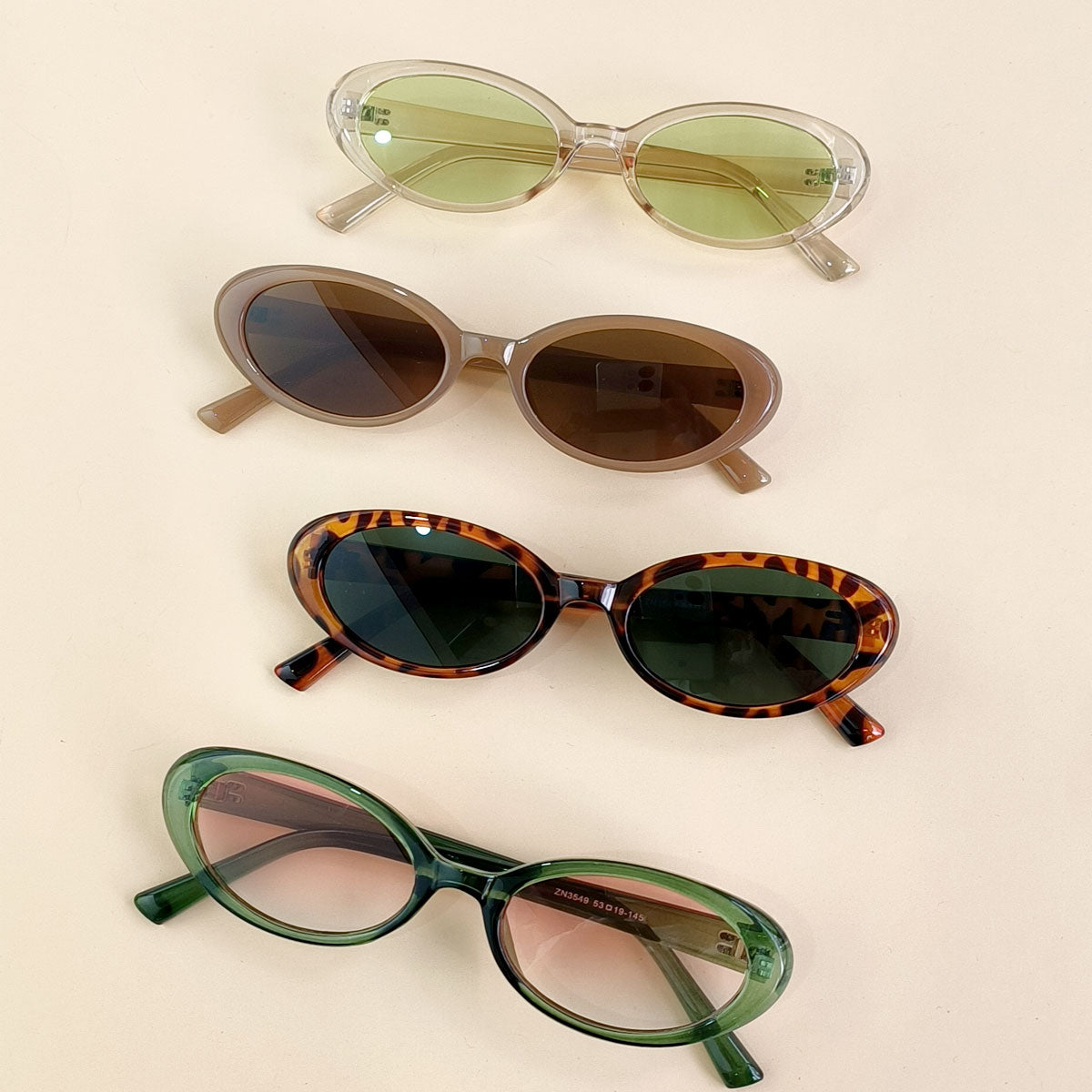 Retro Oval Sunglasses