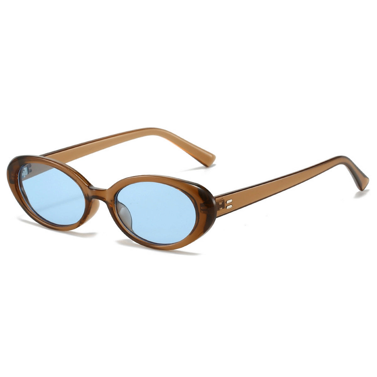 Retro Oval Sunglasses