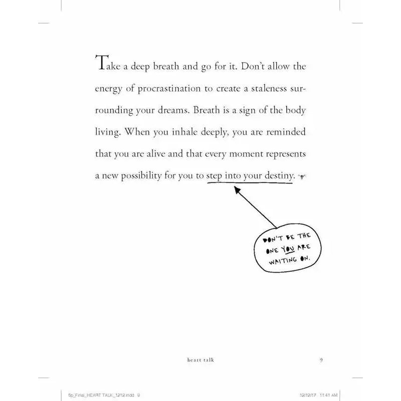 Heart Talk By Cleo Wade
