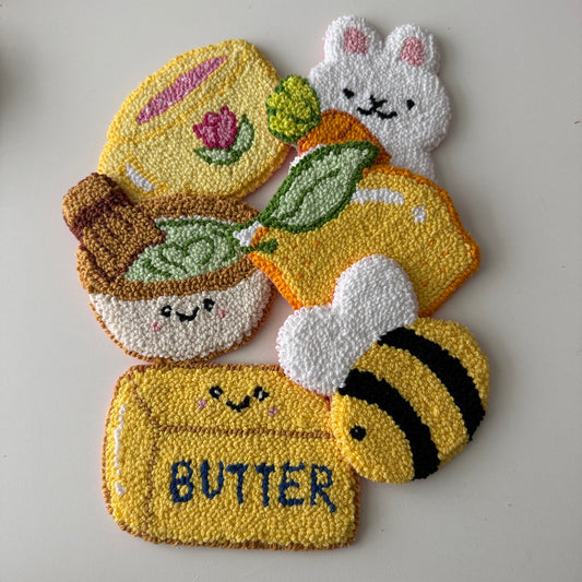 Spring Mug Rug Coaster