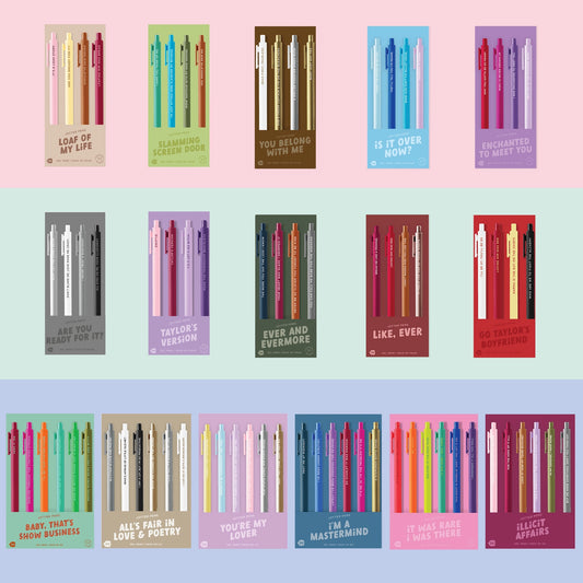 Taylor Swift Gel Pen Sets