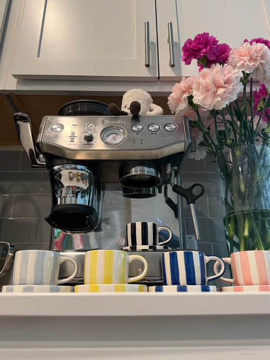 Striped Espresso Cup (Set of 2)