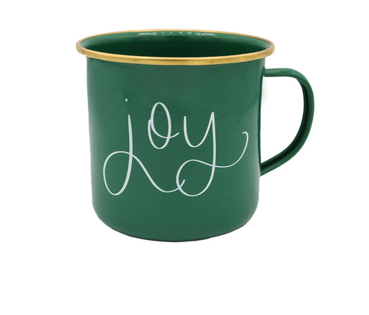 Joy Green Camper Mug