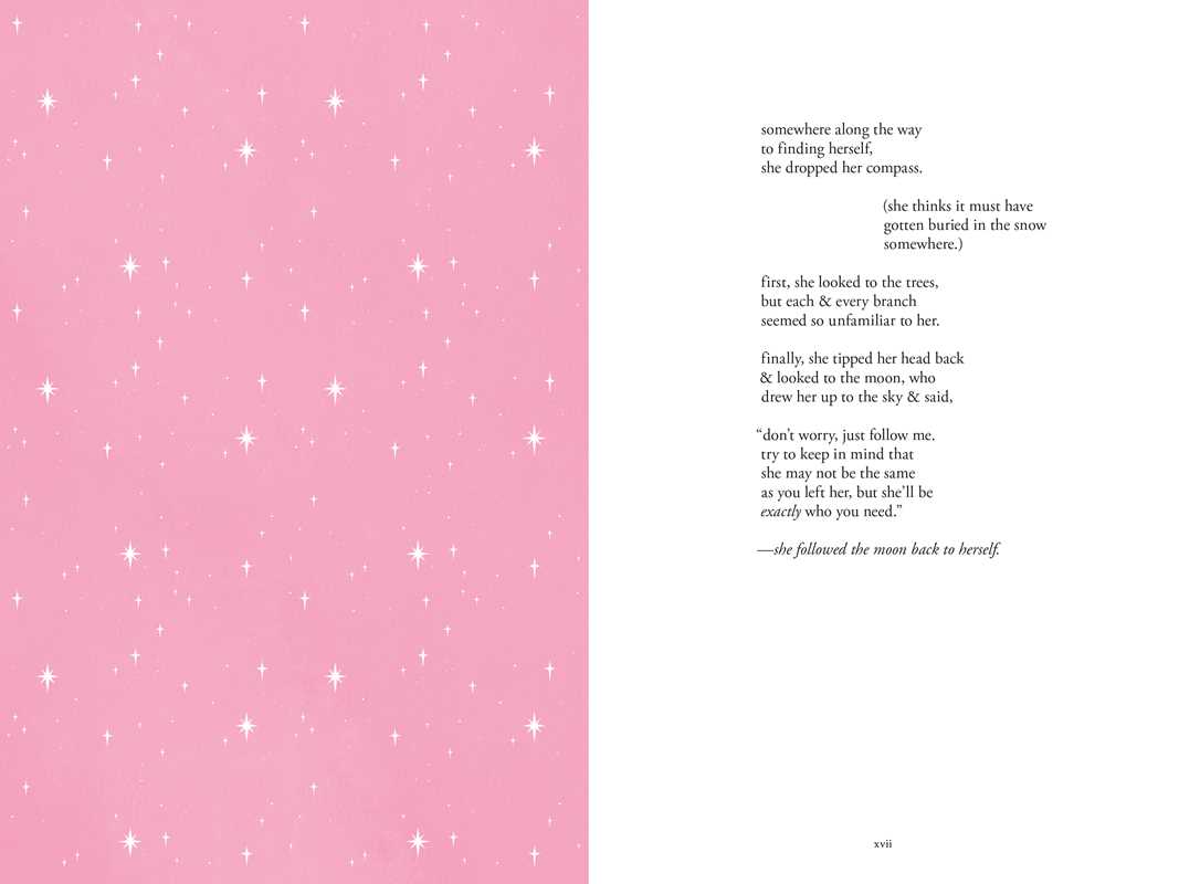 She Followed the Moon Back To Herself By Amanda Lovelace Book