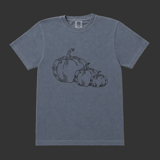 Pumpkin Midnight Navy T-Shirt LIMITED EDITION