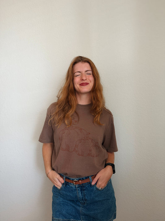 Pumpkin Espresso Brown T-Shirt