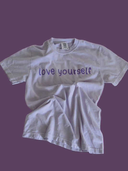 Love Yourself Lavender Purple T-Shirt