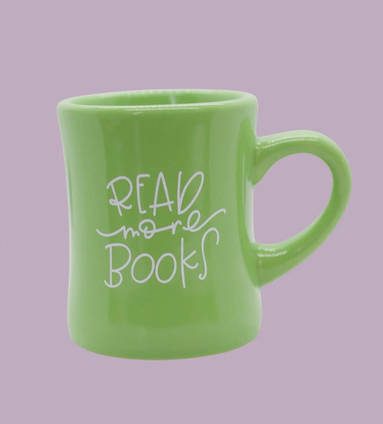 Read More Books Green Diner Mug