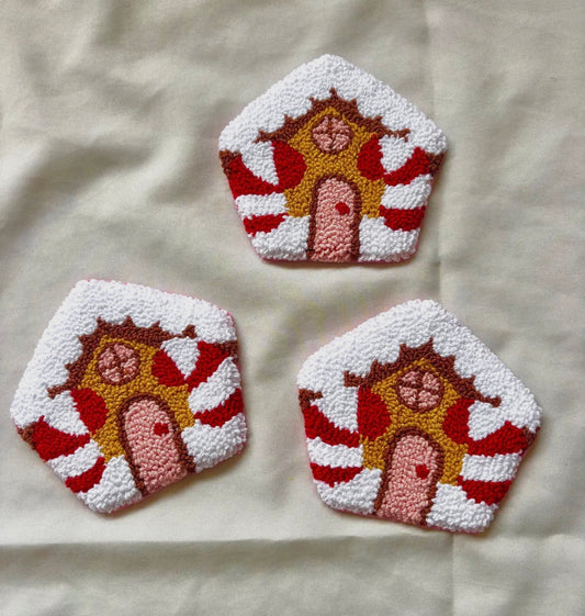 Holiday Mug Rug Coasters
