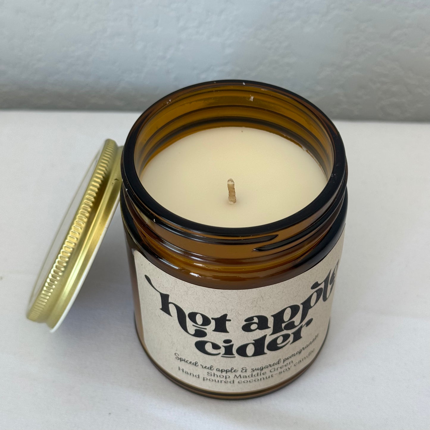 Hot Apple Cider Signature Soy Candle
