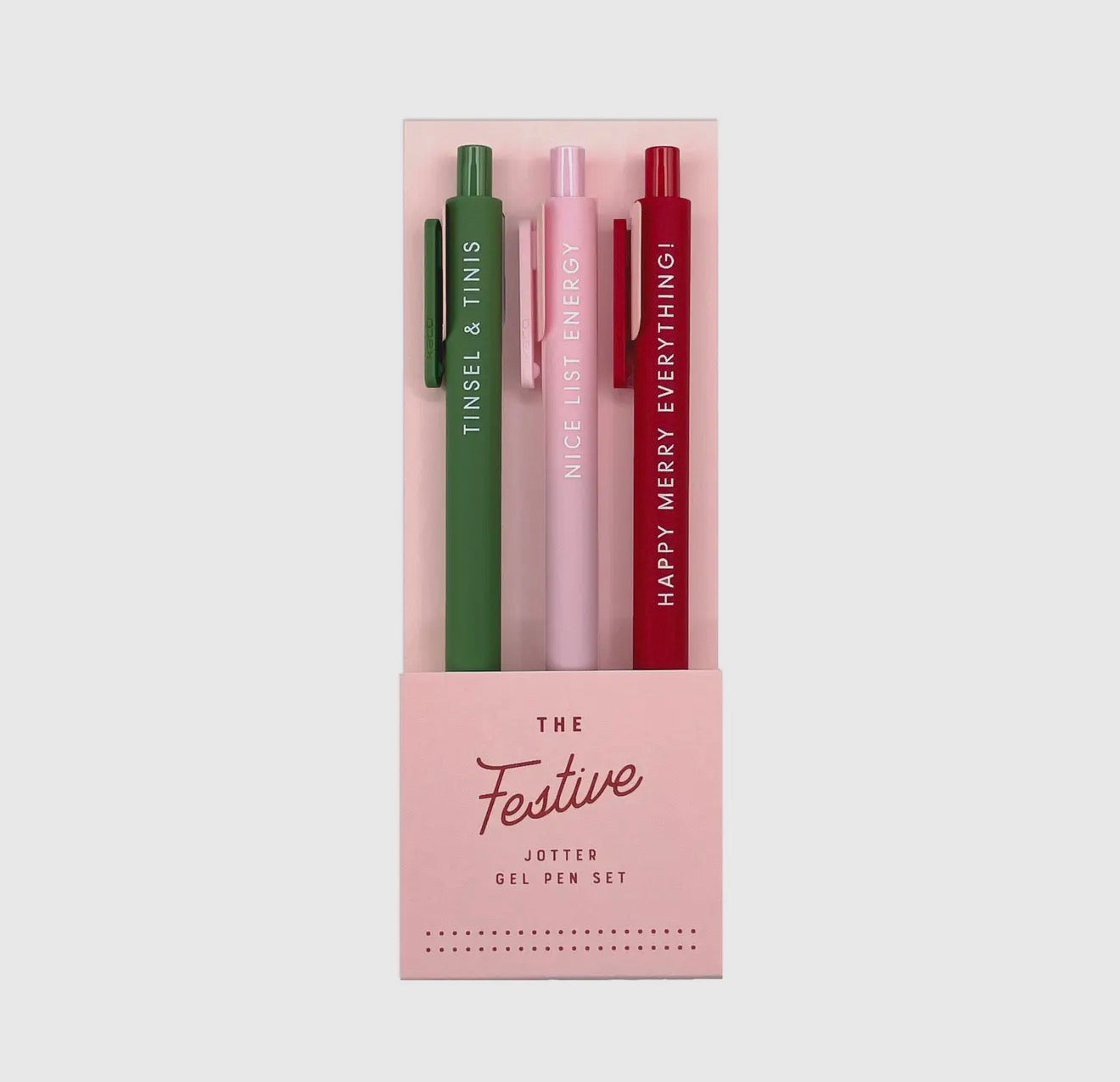 Festive Gel Pen set of 3