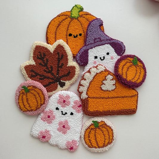 Fall Mug Rug Coaster Full Size & Mini