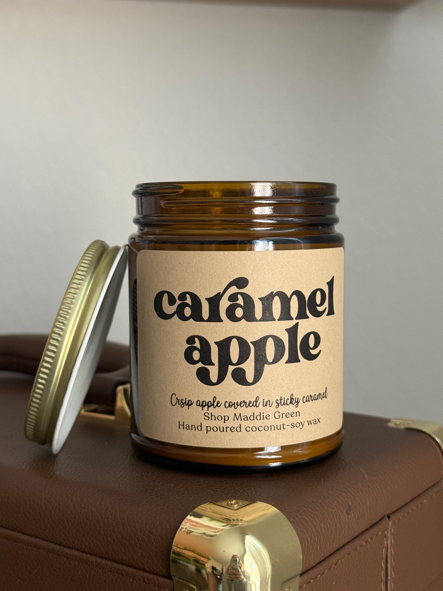 Caramel Apple Soy Candle