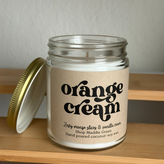 Orange Cream Soy Candle