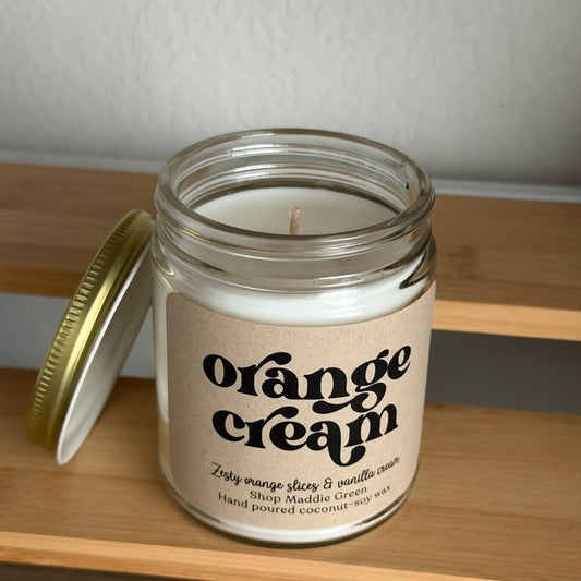 Orange Cream Soy Candle