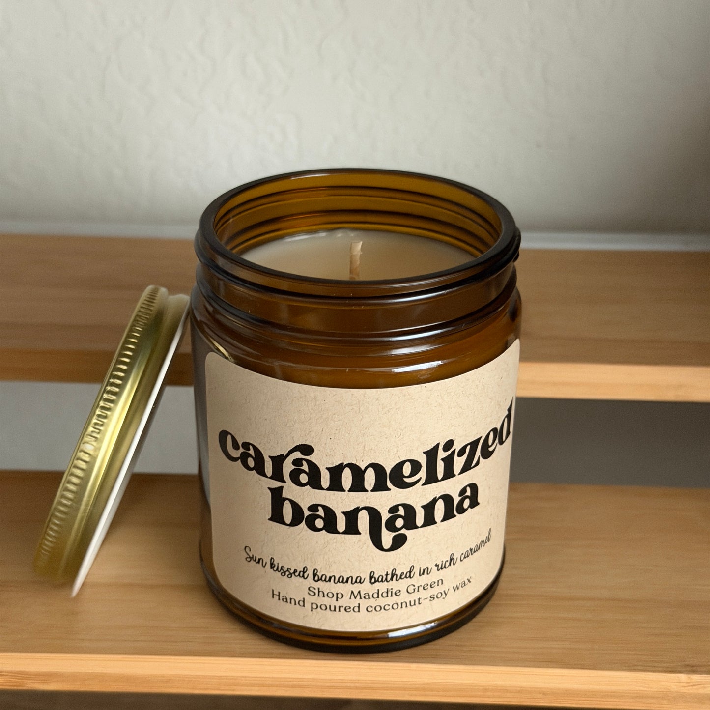 Caramelized Banana Soy Candle