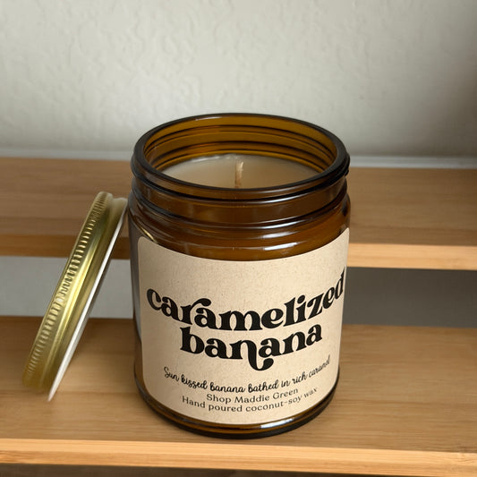Caramelized Banana Soy Candle