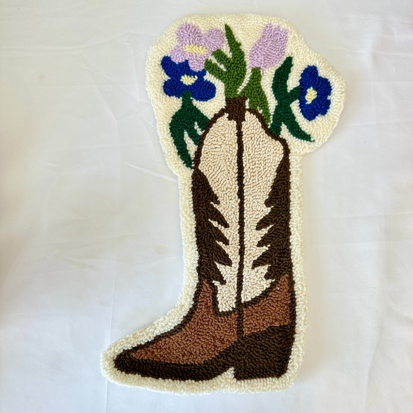 Wildflower Boot Wall Hanging