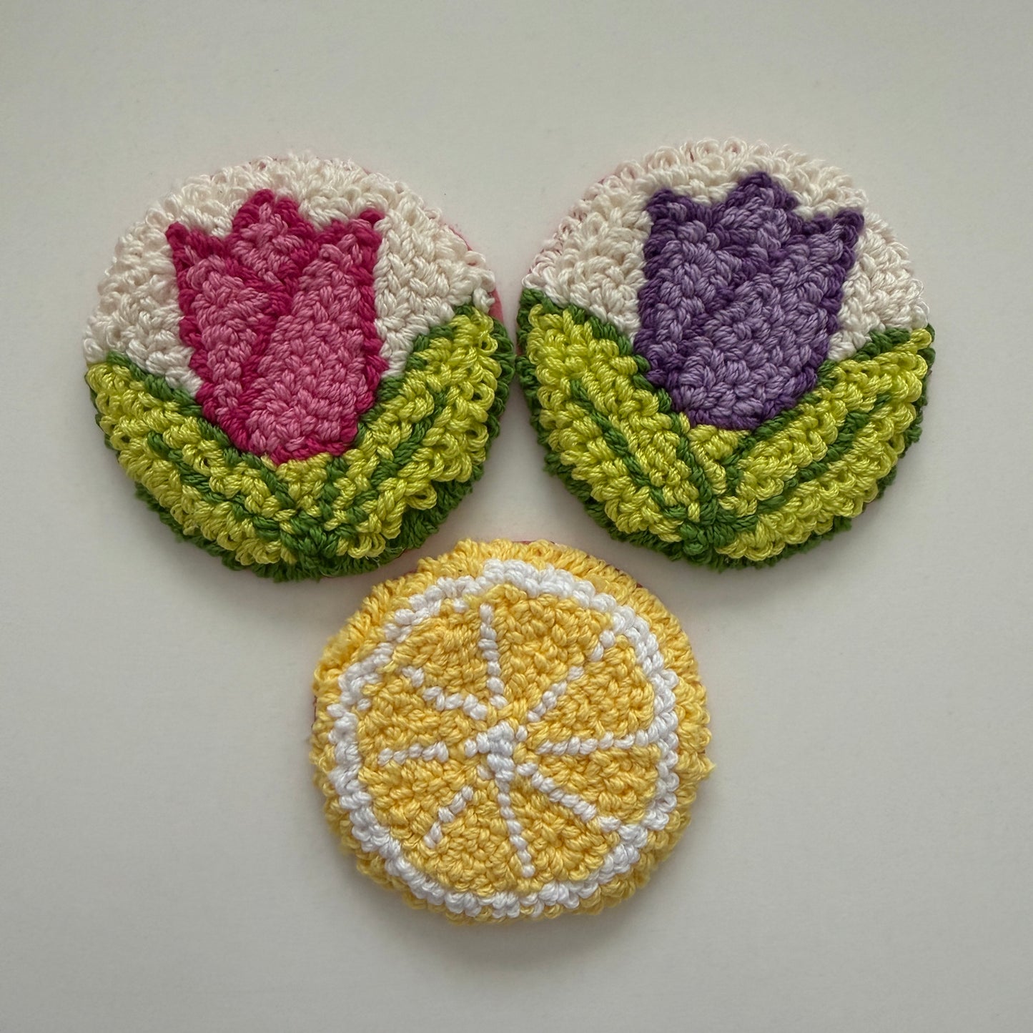 Spring Mini Mug Rug Coaster