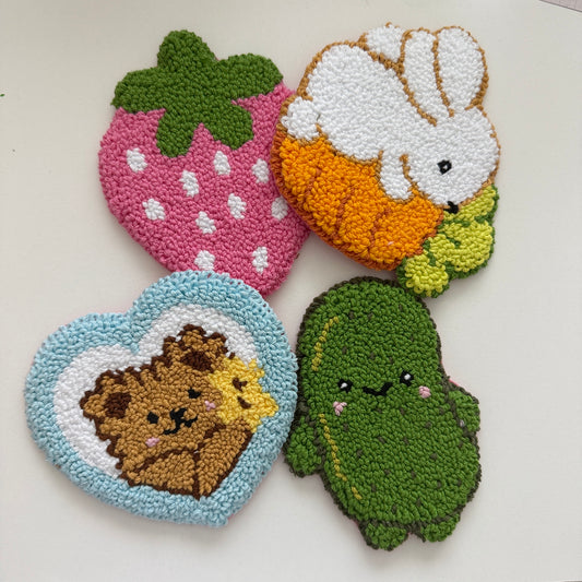 Spring Mug Rug Coaster