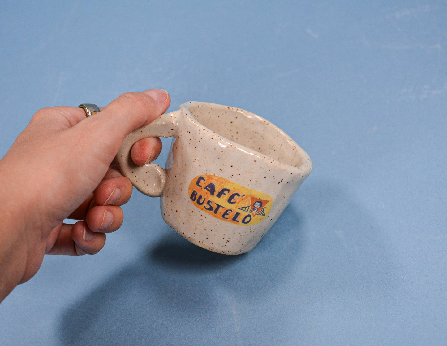 *PRE ORDER SHIPS 6-10 WEEKS* Handmade Coffee Ceramic Espresso Cup 2-4 oz