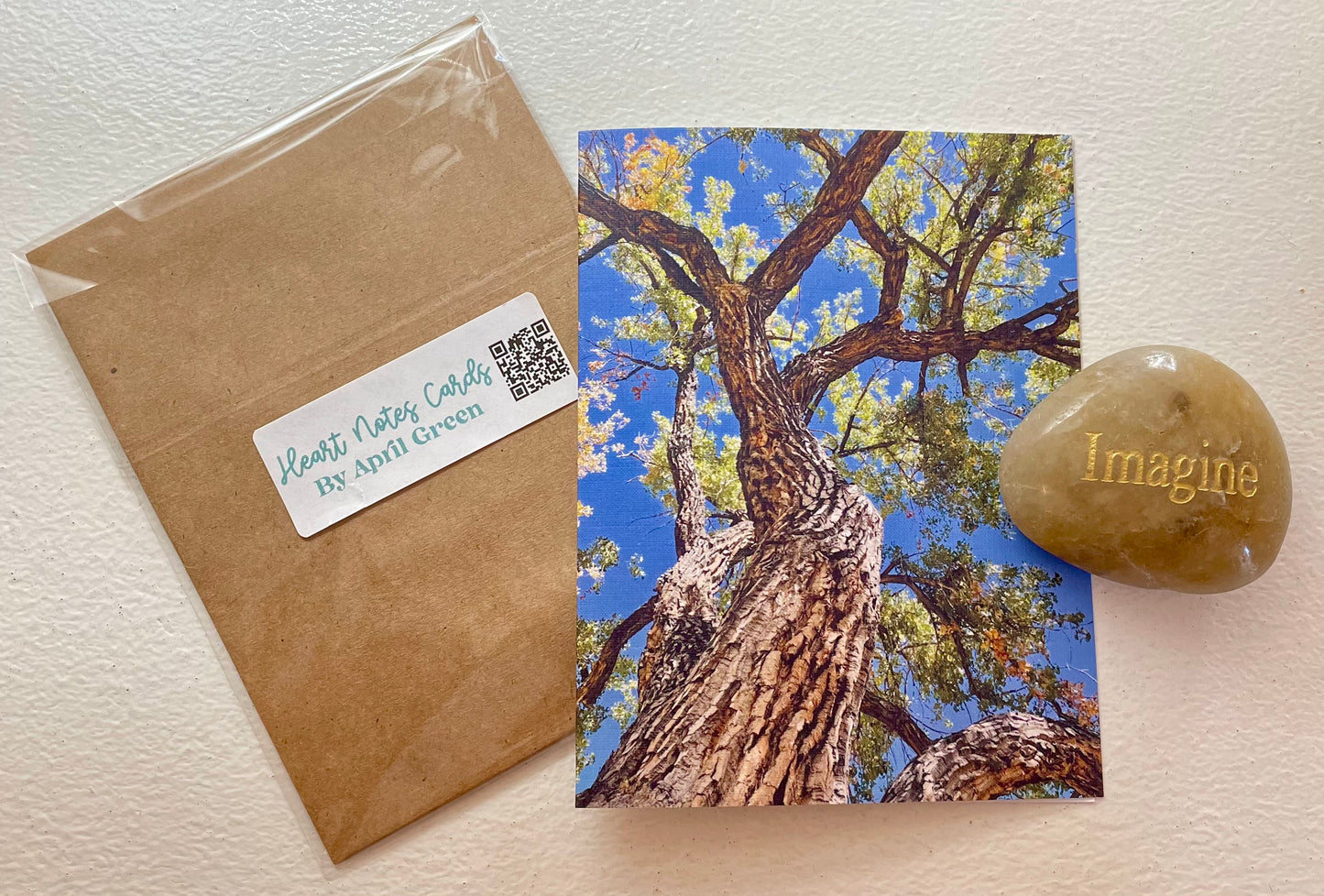 Magnificent Tree Original Nature Photography Greeting Card with Kraft Envelope