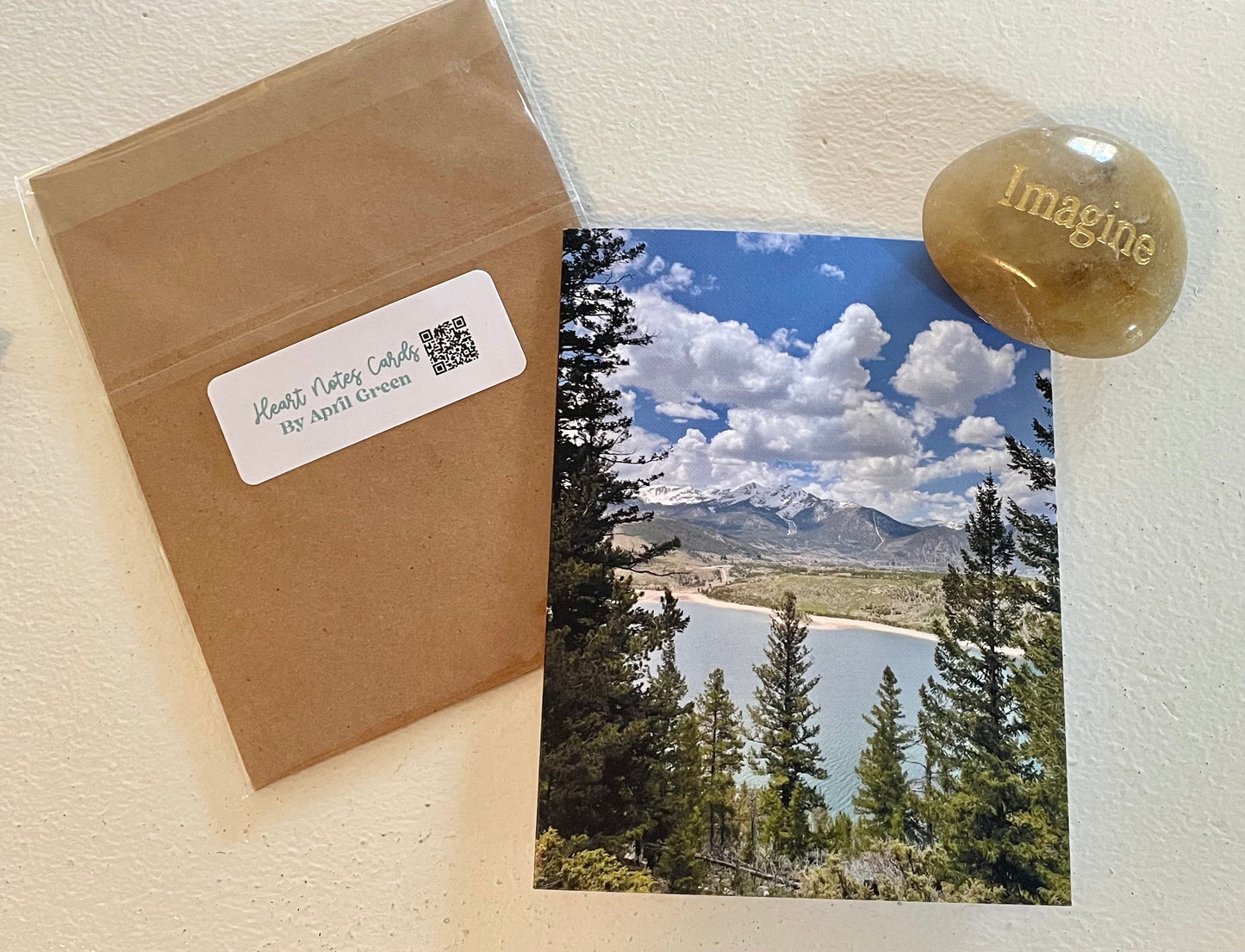 Sapphire Point Original Photography Greeting Card with Kraft Envelope