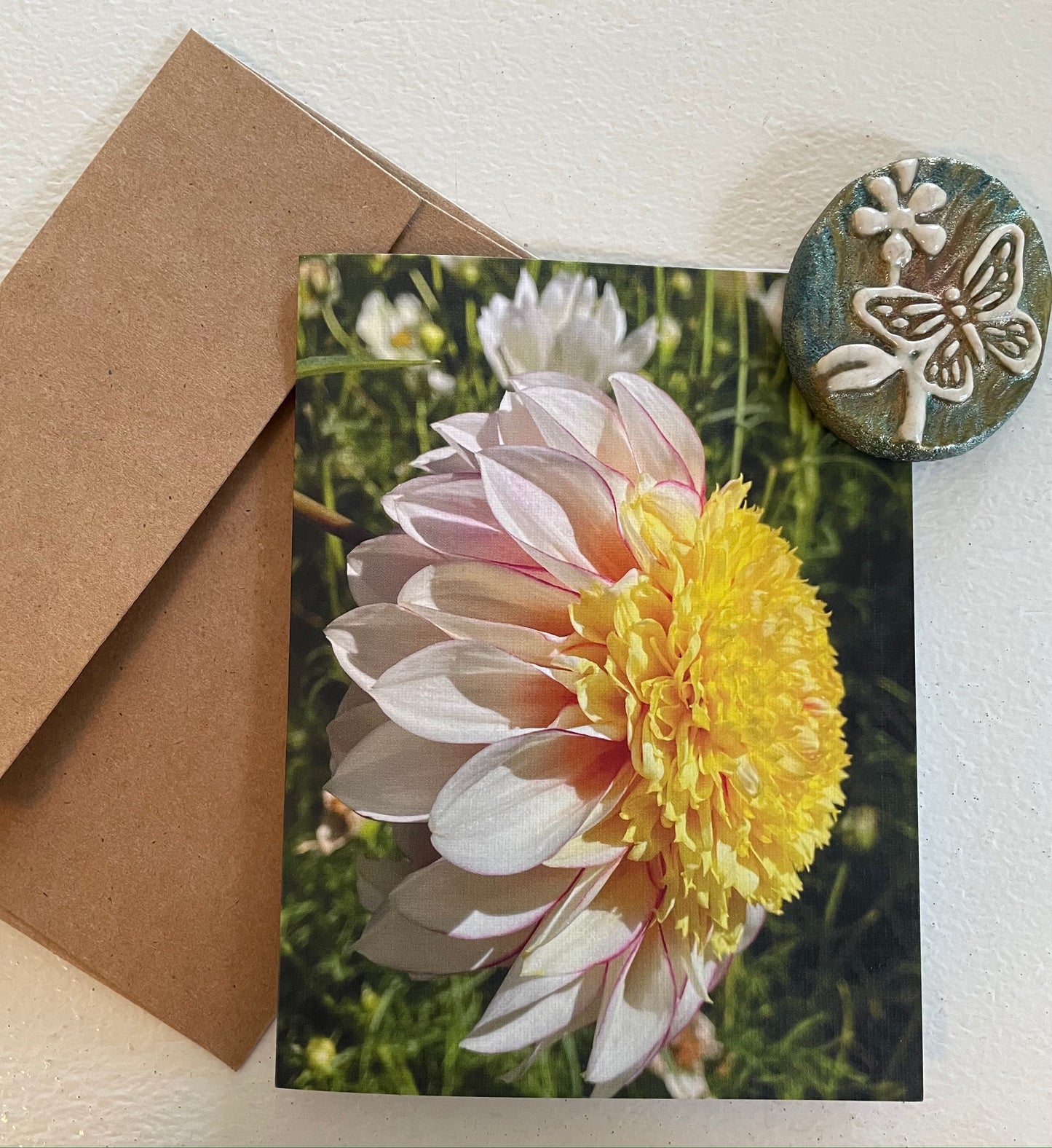Shine Bright Floral Original Photography Greeting Card