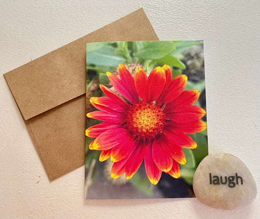 Mum Photography Greeting Card With Kraft Envelope