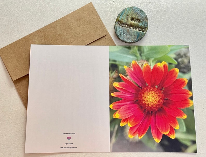 Mum Photography Greeting Card With Kraft Envelope