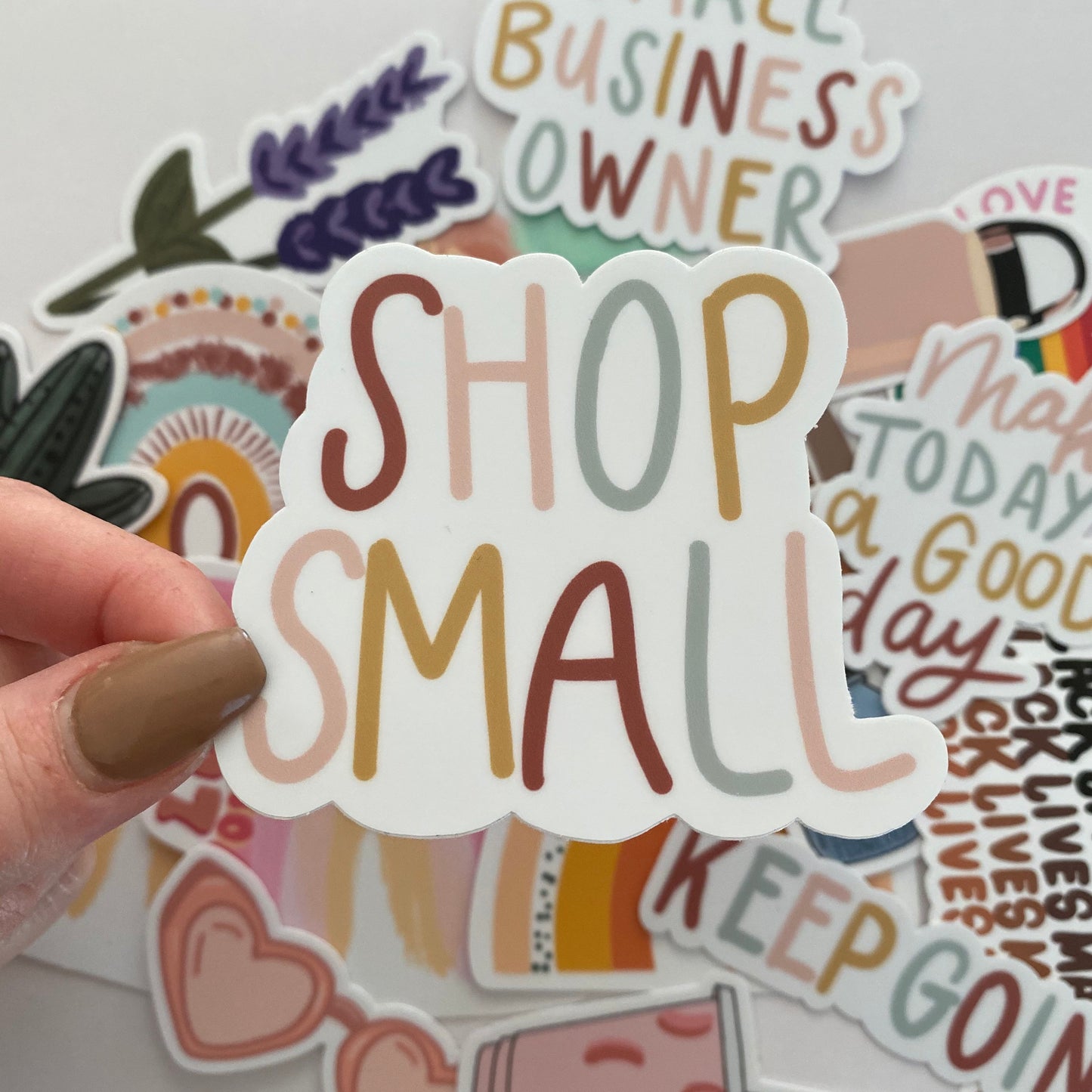 Shop Small Signature Sticker
