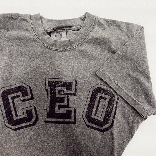 CEO Varsity Grey T-shirt